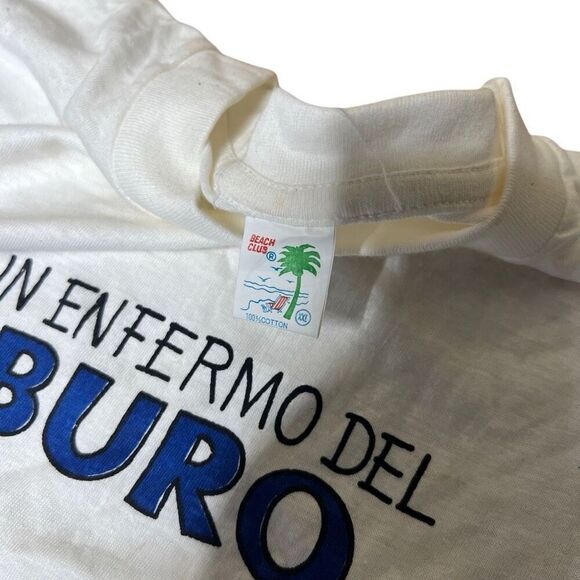 American Vintage 80s Mexican Comedy T Shirt XXL - Picture 3 of 5